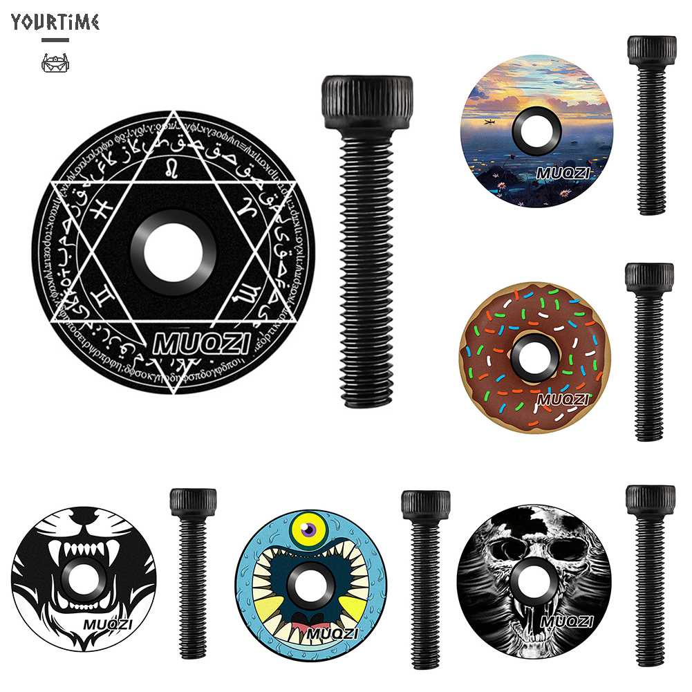 Vỏ Bọc Tai Nghe Bằng Hợp Kim Nhôm Kèm Ốc Vít Cho Xe Đạp MUQZI