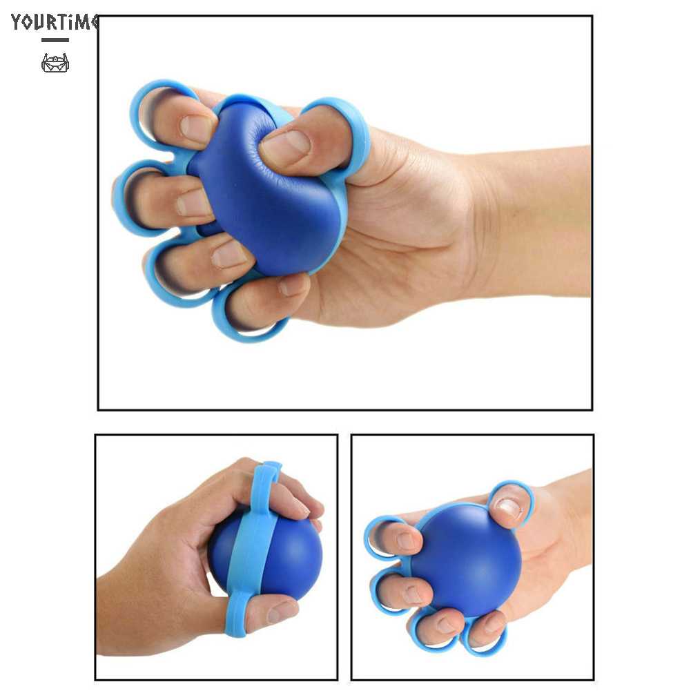 Bóng Tập Lực Nắm Ngón Tay Bằng Silicone Chuyên Dụng