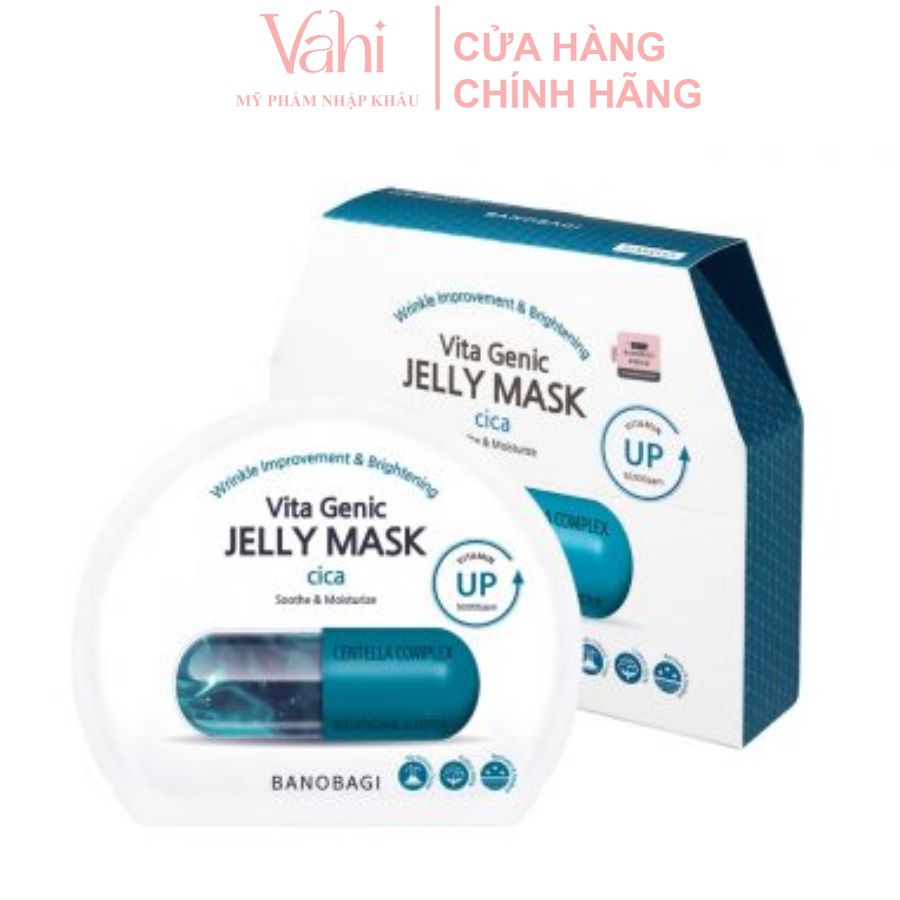 Mặt nạ dưỡng da Banobagi Vita Genic Jelly Mask Hộp 10 Miếng