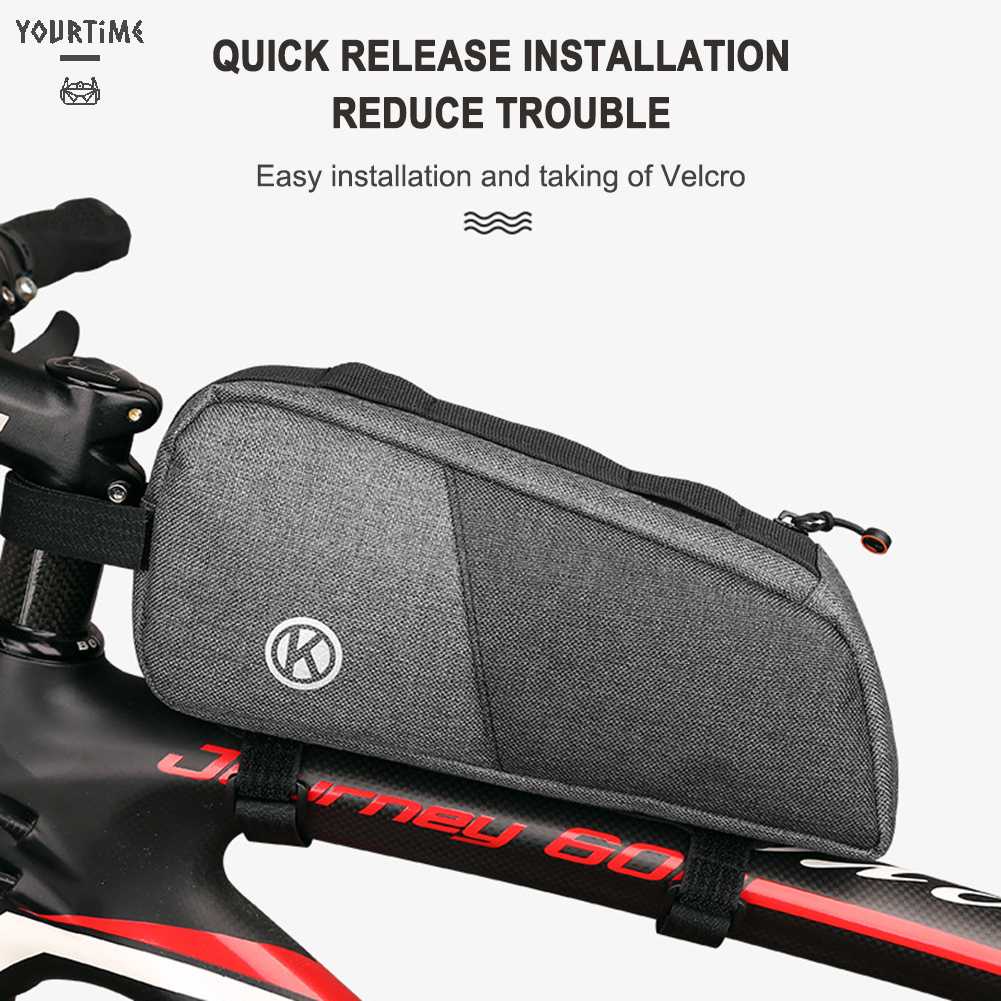 Túi Đựng Đồ Gắn Khung Trước Xe Đạp Chống Thấm Nước Kích Cỡ Lớn Tiện Dụng