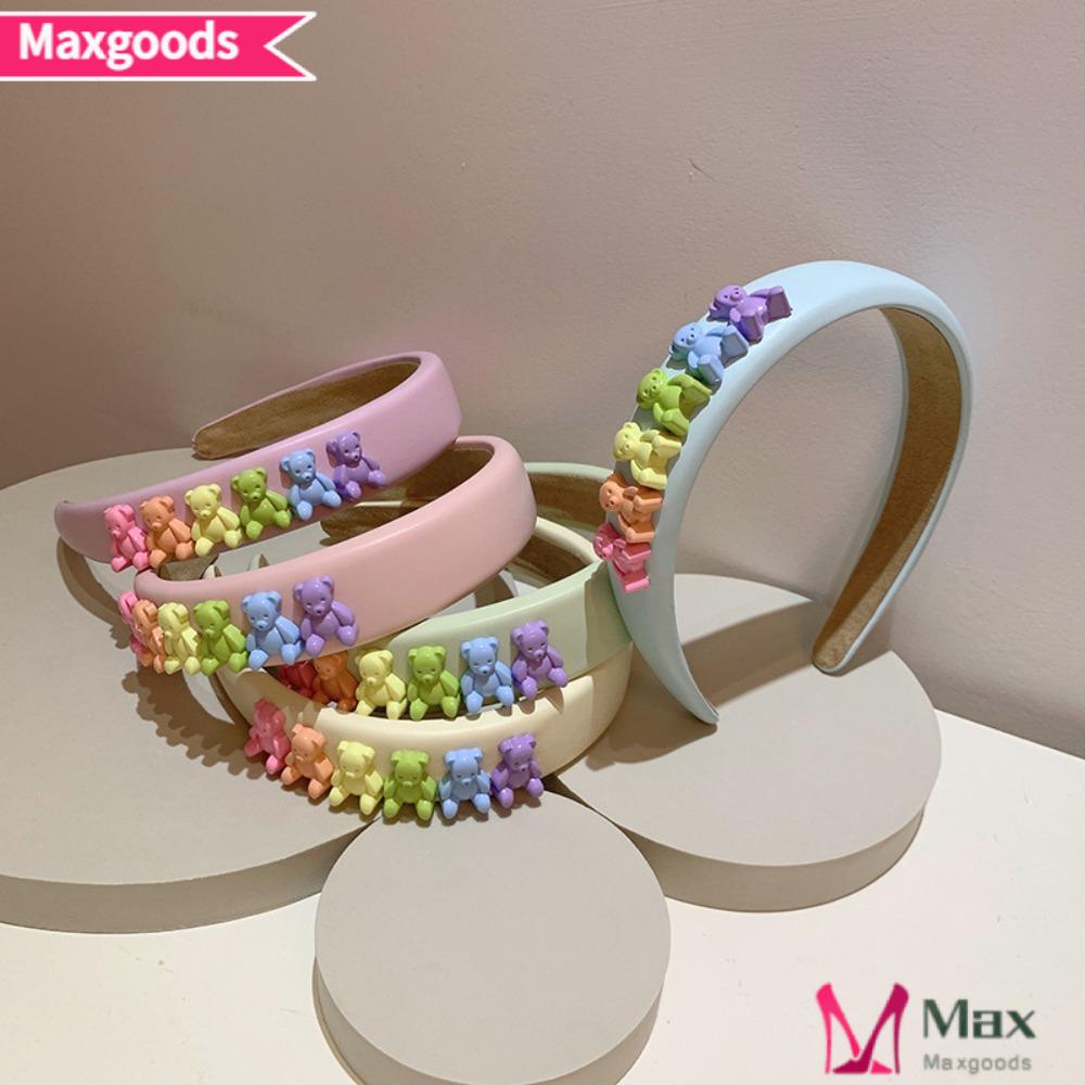 Băng Đô Cài Tóc Hình Gấu MAXG Đáng Yêu Cho Nữ