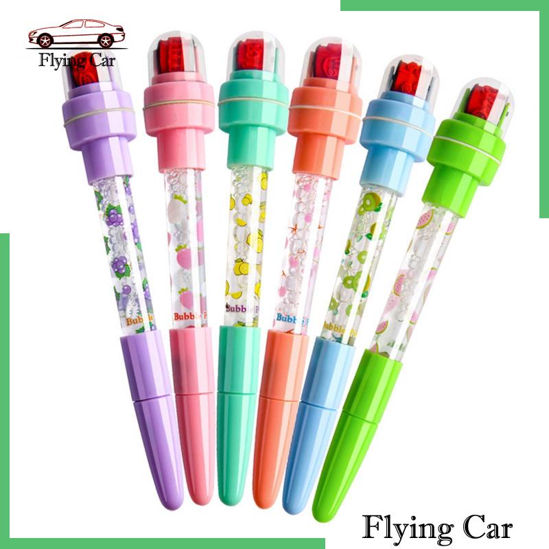 Set 6 Bút Bi Ngòi 0.7mm 0.7mm Tự Trang Trí