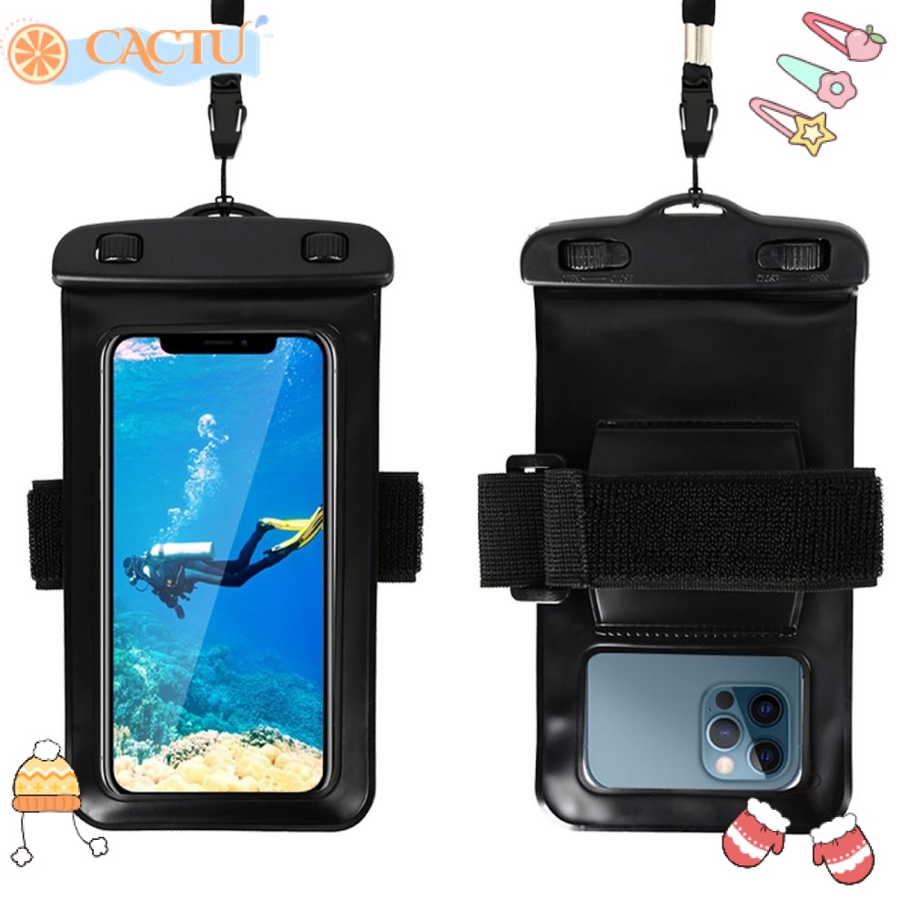 CACTU Ốp Điện Thoại Bảo Vệ Màn Hình Cảm Ứng Chống Thấm Nước Chất Lượng Cao