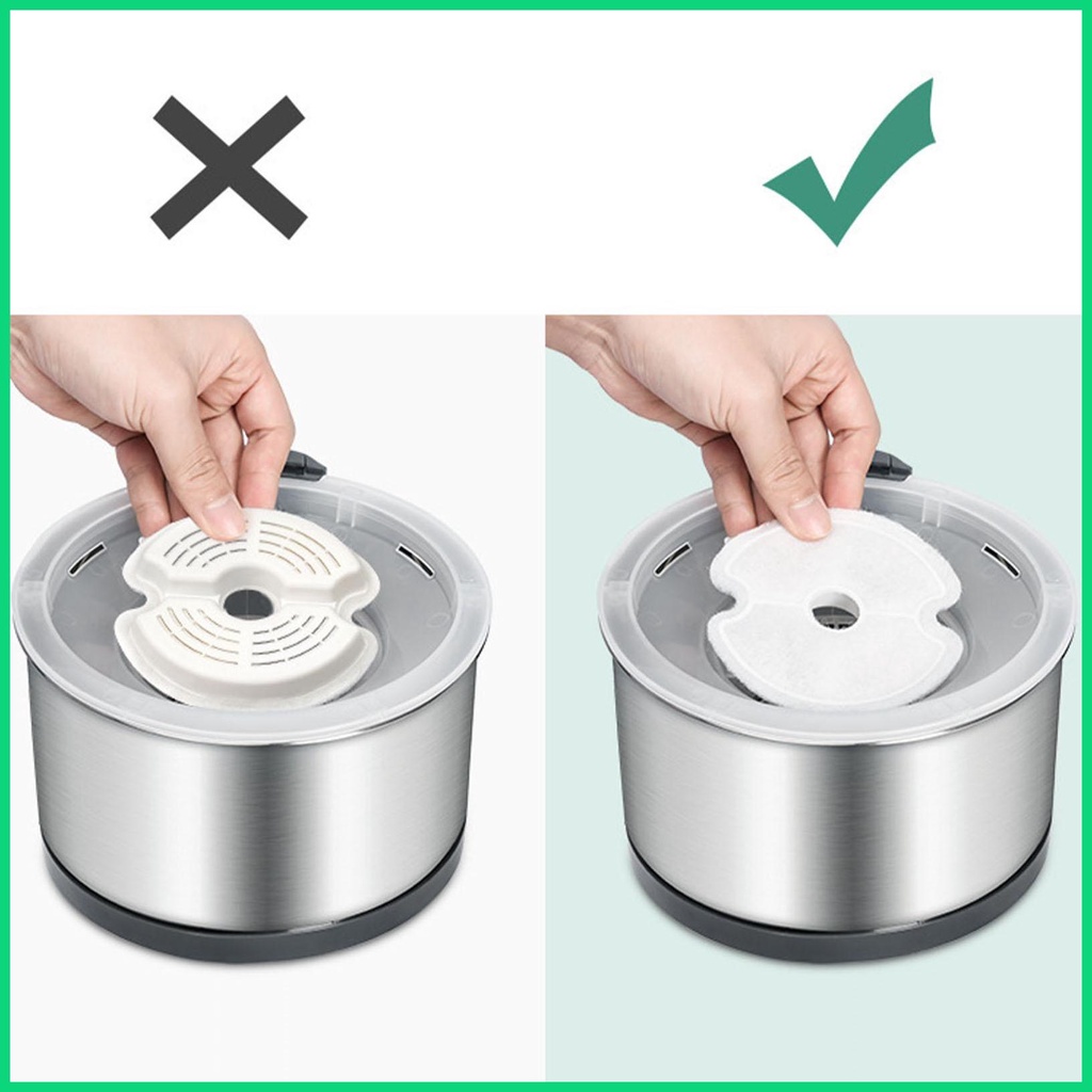 Tấm Lọc Đài Phun Nước Thay Thế Bằng Cotton Cho Thú Cưng