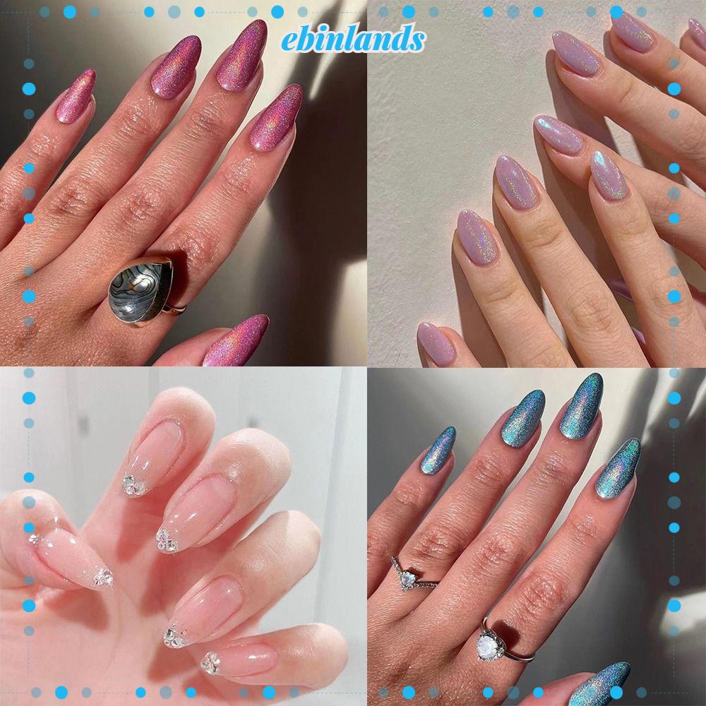 Set 24 Móng Tay Giả Dạng Nhấn DIY Thời Trang