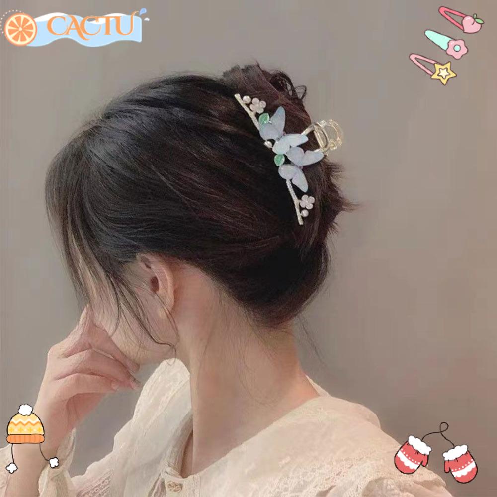 Kẹp Tóc Họa Tiết Bươm Bướm Xinh Xắn Dành Cho Nữ