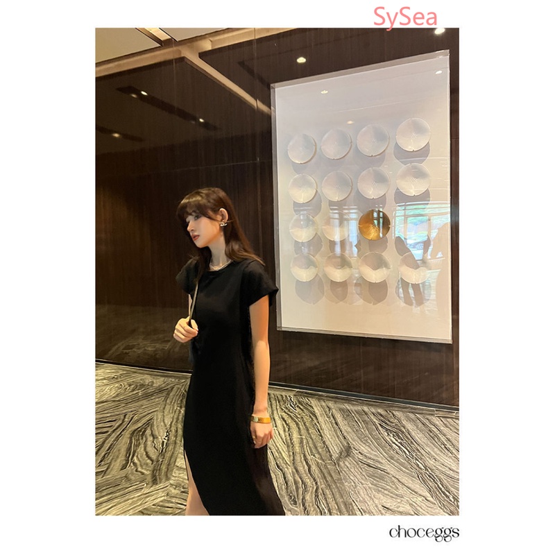 Đầm Xẻ Tà Dáng Ôm Thời Trang Mùa Hè Cho Nữ