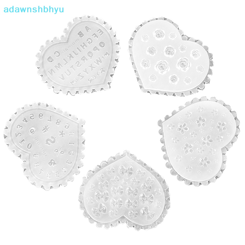 Khuôn Silicon Tạo Hình Trang Trí Móng Tay 3D DIY