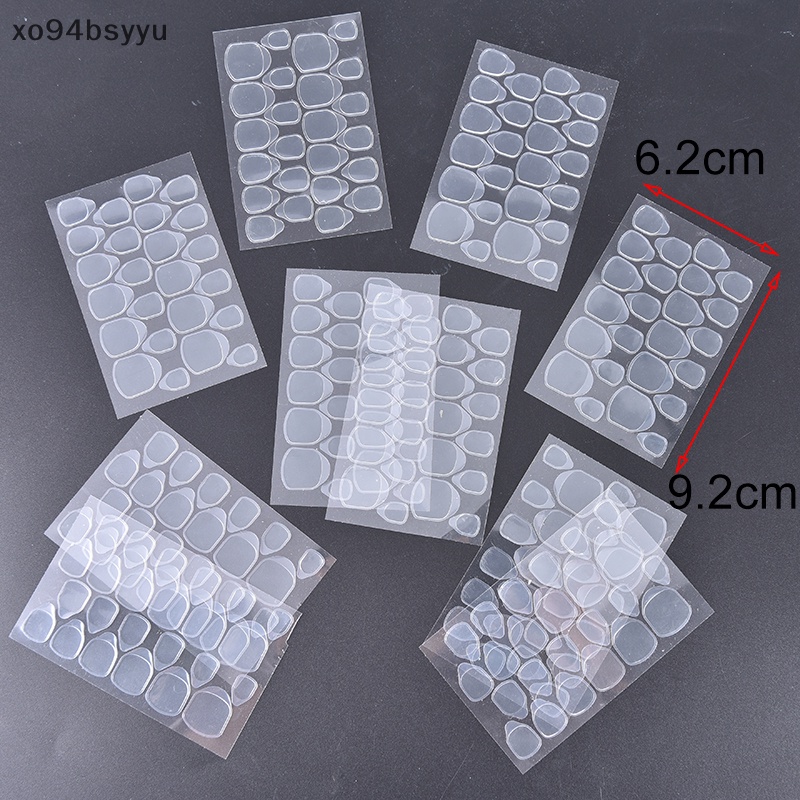 Set 10 Móng Tay Giả Trong Suốt Hai Mặt xo94bsyyu VN