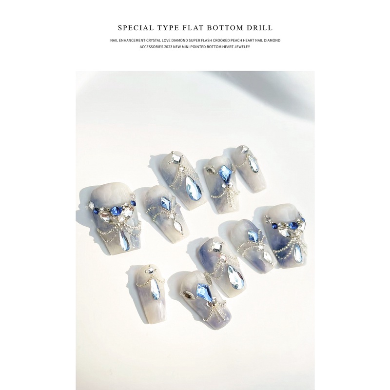 Set 100 Hạt Đá Kim Cương Giả Lấp Lánh Màu Vàng Cam Đen Hồng Trang Trí Móng Nghệ Thuật DIY