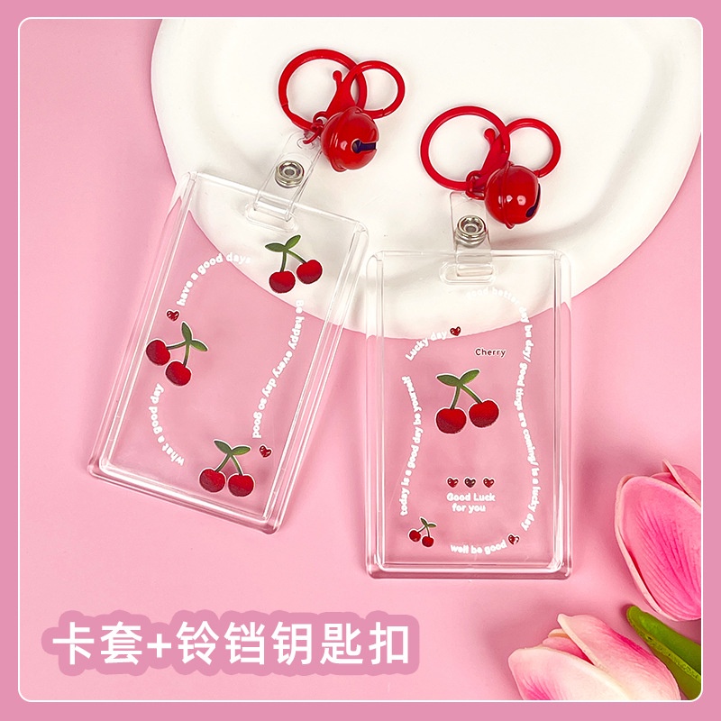 Bán Sỉ Bao Đựng Thẻ Bằng Acrylic Trong Suốt Dày Dặn Chống Thấm Nước Có Dây Đeo / Móc Khóa / Thẻ Id / Xe Bus MRT
