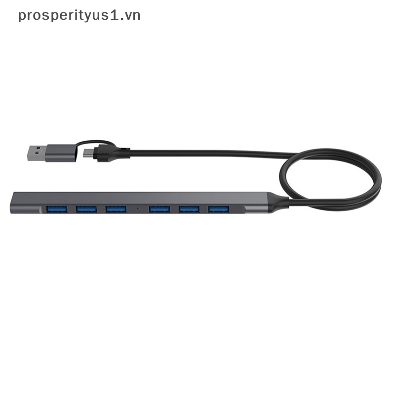 1 Bộ Chia 4 Cổng USB / 7 Cổng USB-C 3.0 OTG Chuyên Nghiệp