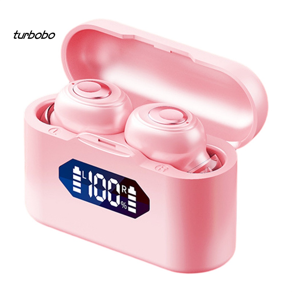 Tai Nghe Bass Chơi Game Không Dây Thông Minh Chống Ồn Có Màn Hình LED Kỹ Thuật Số Turo X37 5.2 Mega