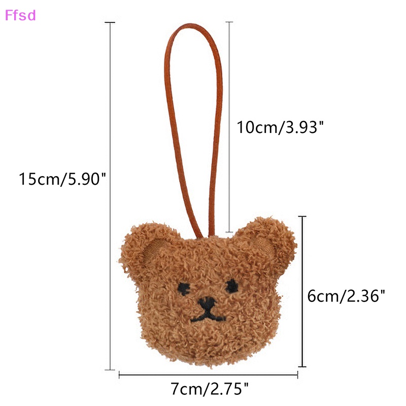 {Ffsd} Ins Mặt Dây Chuyền Bằng PP Cotton PP In Hình Gấu Hoạt Hình Dễ Thương Trang Trí Tên Trẻ Em Mẫu Giáo * Bán Chạy