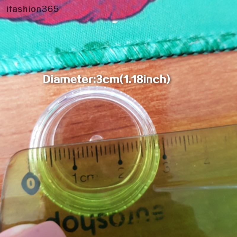 50 Hũ Trong Suốt Mini Đựng Mỹ Phẩm Làm Móng Tiện Dụng ifashion365