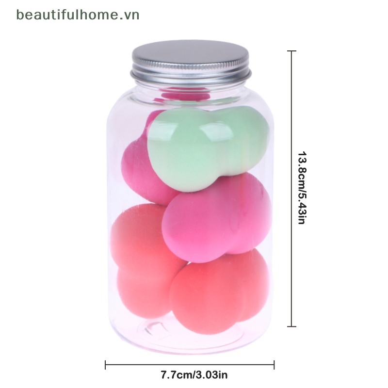 Mút Trang Điểm Nhiều Kích Cỡ Có Thể Đựng Tiện Lợi