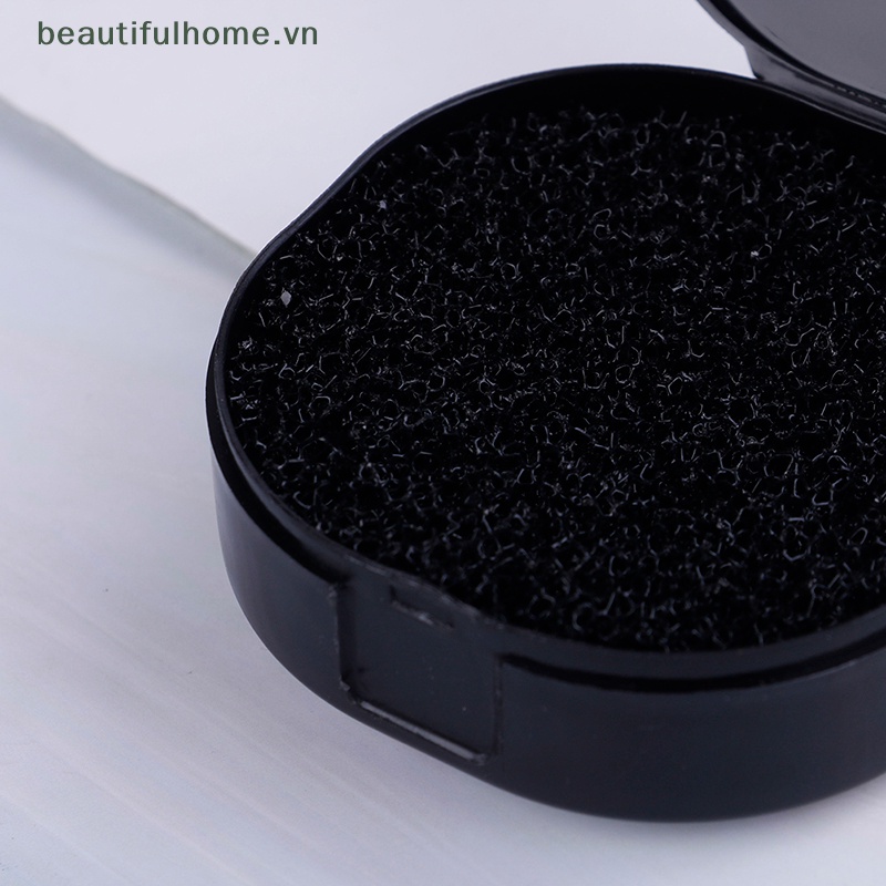 Hộp Vệ Sinh Cọ Trang Điểm Màu Đen Tiện Dụng