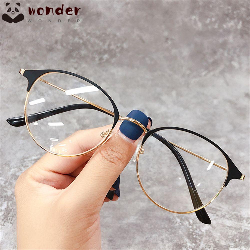 Kính Mát Gọng Kim Loại Tròn Phong Cách Cổ Điển Cho Nam Và Nữ