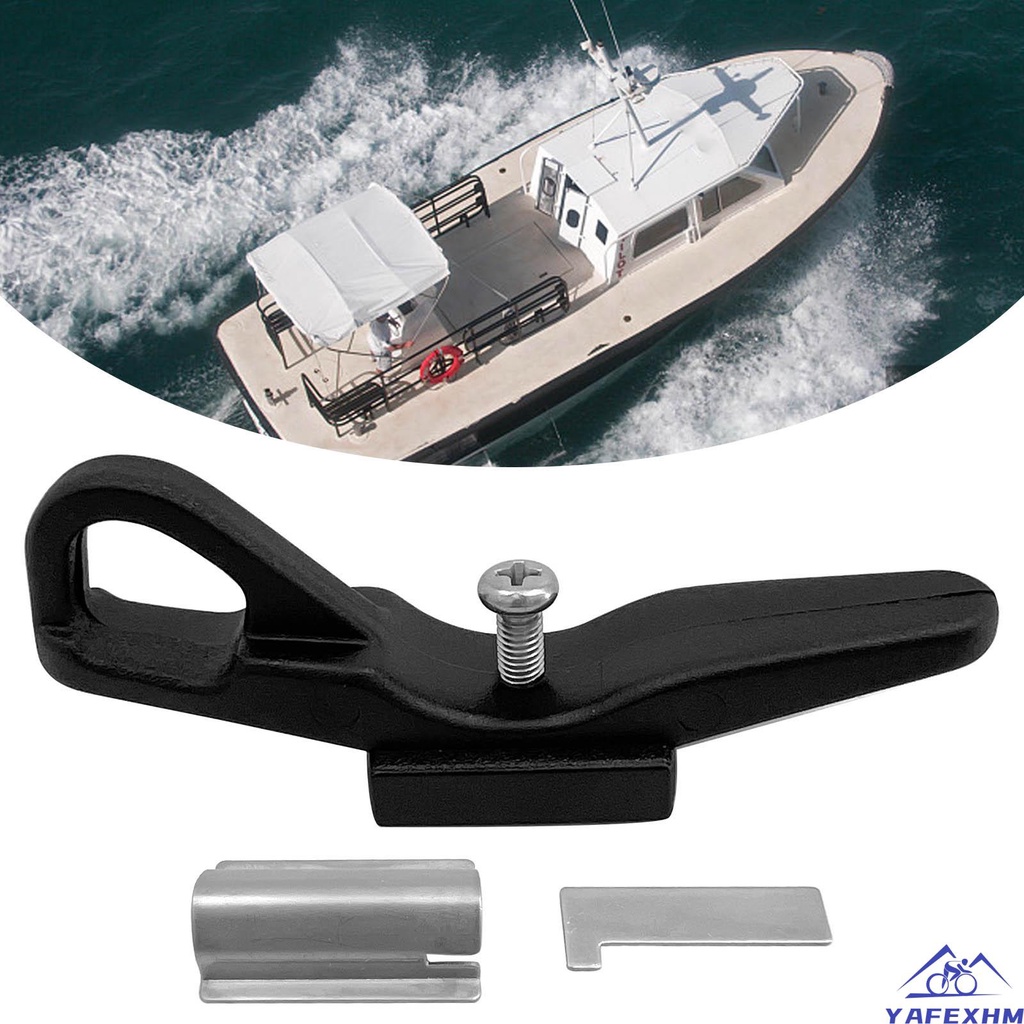 Phụ Kiện Bằng Nhựa Màu Đen Kích Thước 98mmx40mm Chuyên Dụng Cho Tàu Thuyền