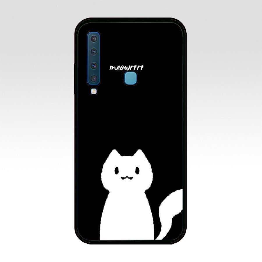 Ốp Lưng TPU silicone Mềm Màu Đen Thời Trang Cho Galaxy A9 2018