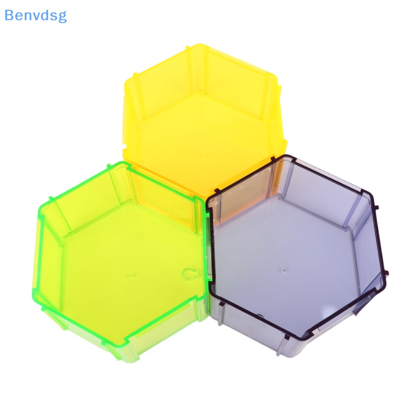 Benvdsg > Hộp Đựng Mô Hình Kim Cương Lục Giác Trong Suốt Trưng Bày DIY Cho Bé
