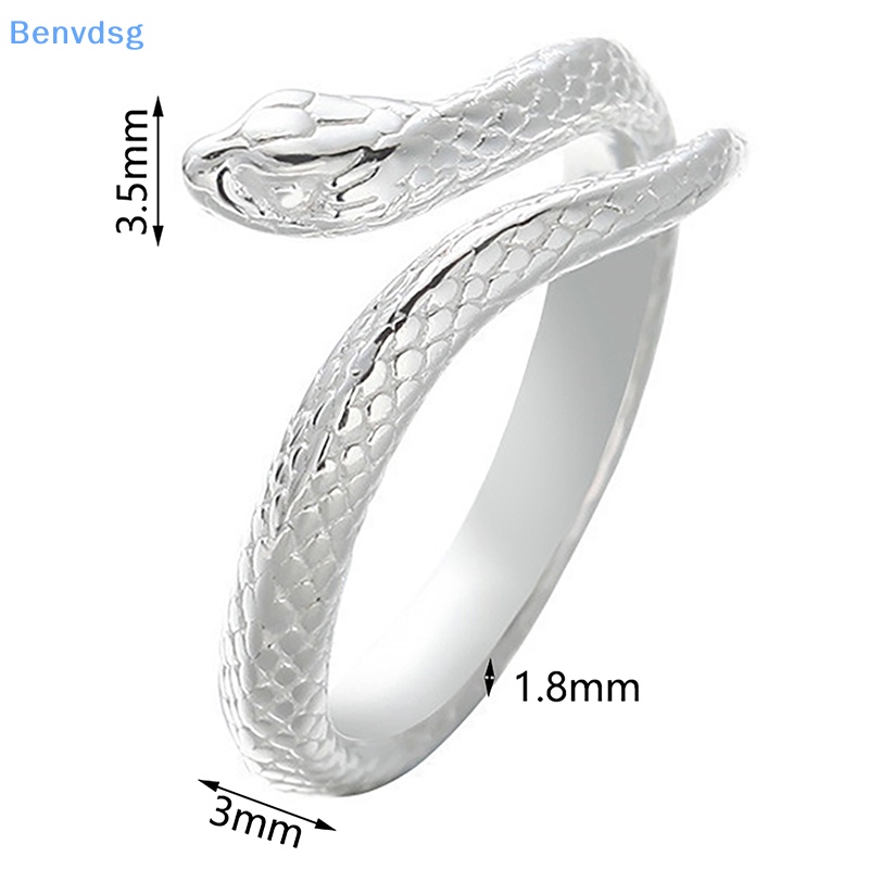 Nhẫn Hình Rắn Sáng Tạo Có Thể Điều Chỉnh Kích Cỡ Thời Trang Cho Nam Và Nữ