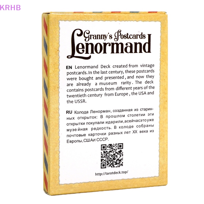 Bộ Thẻ Bài Tarot Oracle Của Granny 'S Lenormand Oracle Mới