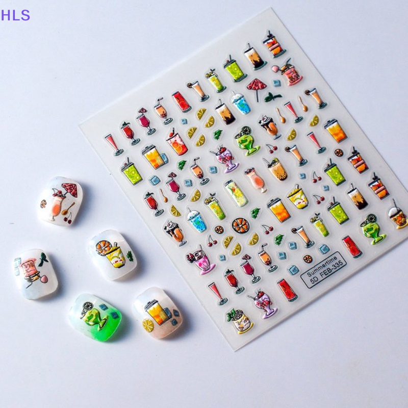 1 Tấm Hình Dán Trang Trí Móng Tay Phong Cách Bohemia