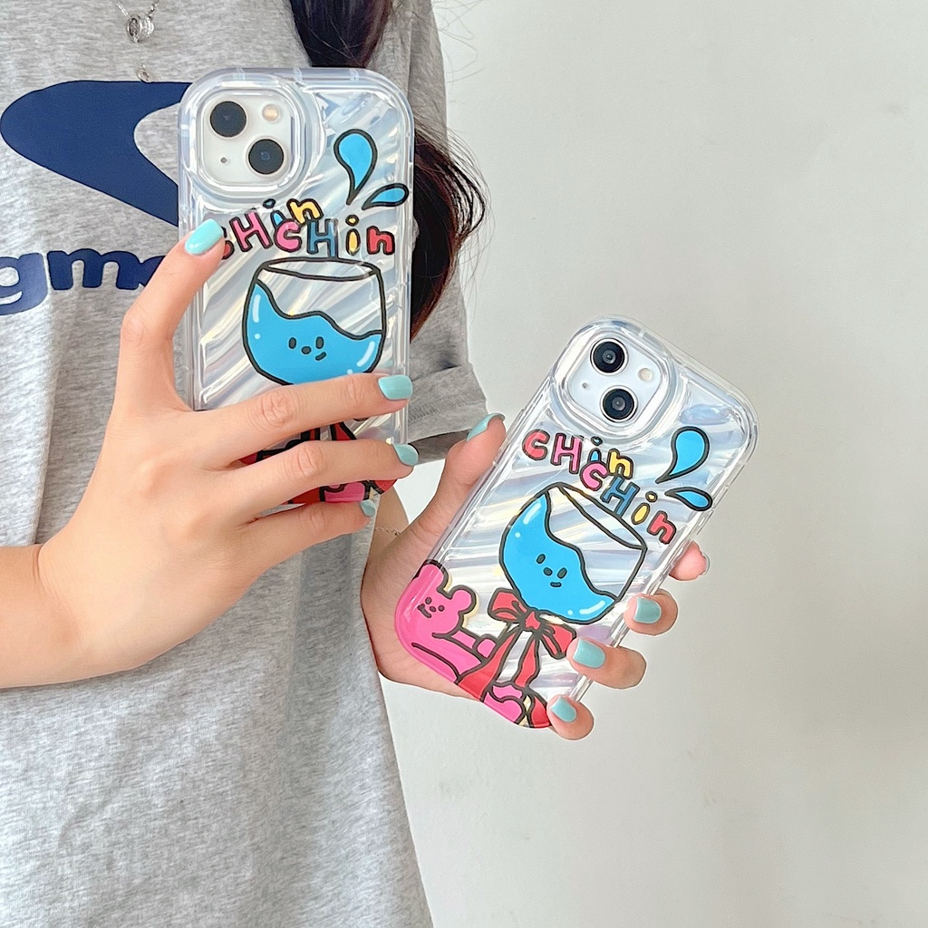 Ốp Điện Thoại TPU Mềm Chống Sốc Họa Tiết Hoạt Hình Cho iPhone 11 13 12 14 Pro Max