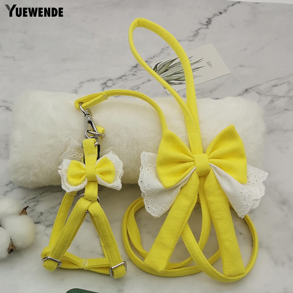 1 Bộ Dây Dắt Thú Cưng Đi Dạo Bằng Cotton Chống Mòn Cỡ Lớn Tiện Dụng