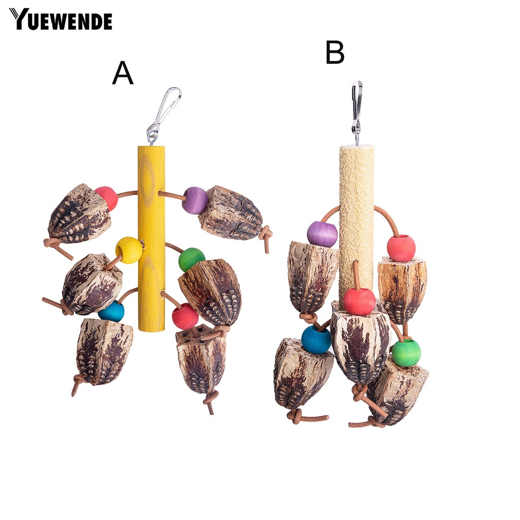 Đồ Chơi Treo Mài Răng Chống Cắn Cho Chim Vẹt Cỡ Vừa Và Vừa