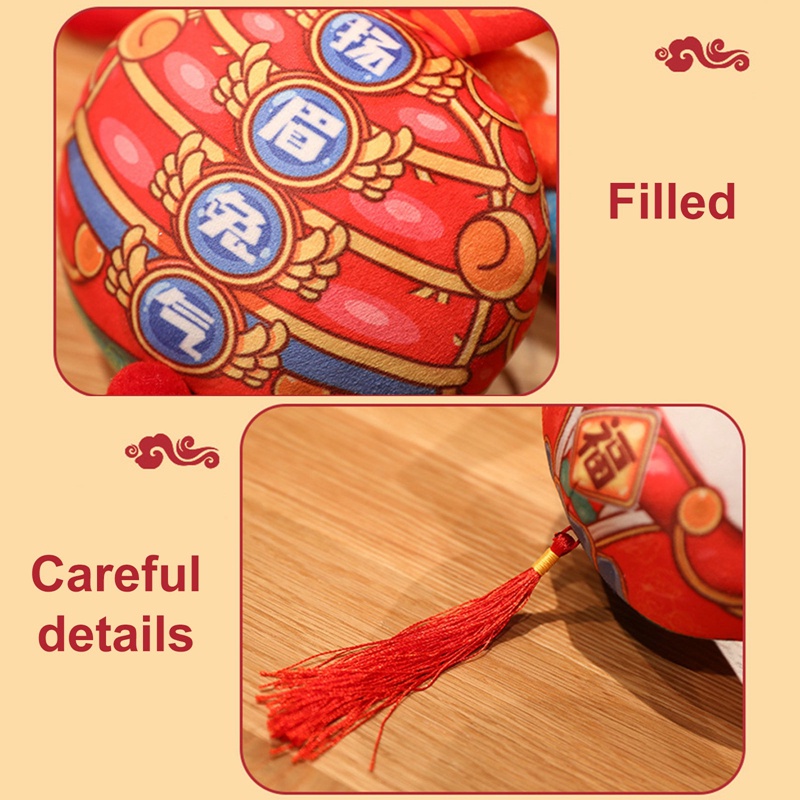 Thỏ Nhồi Bông Phong Cách Trung Hoa Mừng Năm Mới 2023