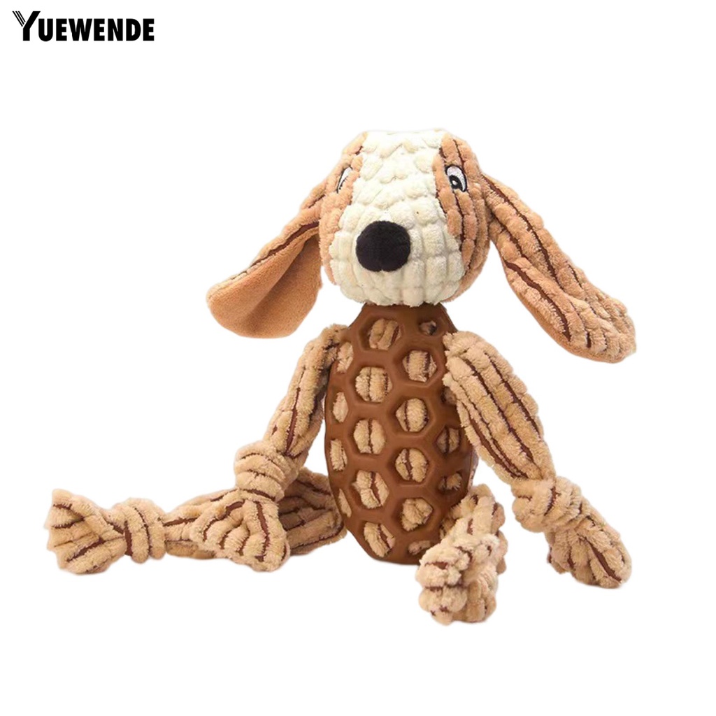 Yq.e Đồ Chơi Gặm Nhai Cỡ Nhỏ / Vừa / Lớn Bằng Giấy Chống Cắn Họa Tiết Hoạt Hình Cảm Xúc Thoải Mái Cho Thú Cưng