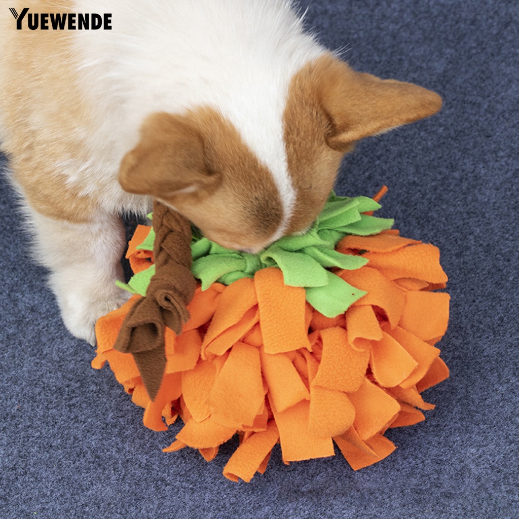 Quả Bóng Đồ Chơi Hình Bí Ngô Chống Cắn Cho Thú Cưng