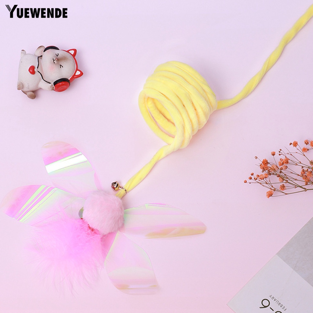 Đồ Chơi Nhồi Bông Treo Cửa Tự Dính Có Thể Thu Gọn Cho Mèo Cưng YQ.E