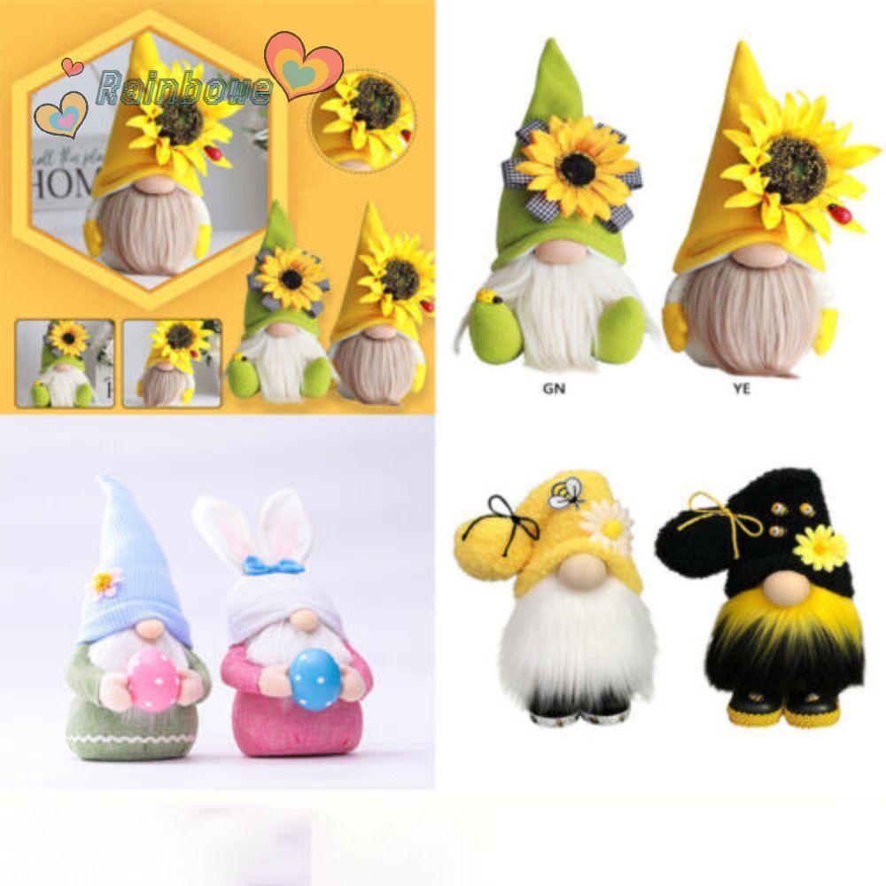 Búp Bê Cầu Vồng Trang Trí Phòng Khách Phong Cách Bắc Âu