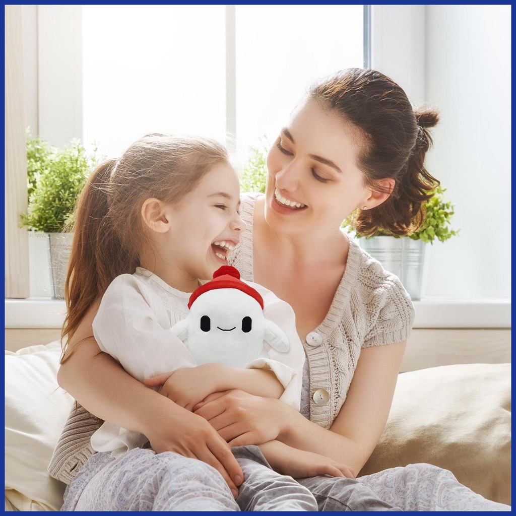 Búp Bê Nhồi Bông Hình Người Tuyết Mềm Mại Cho Bé