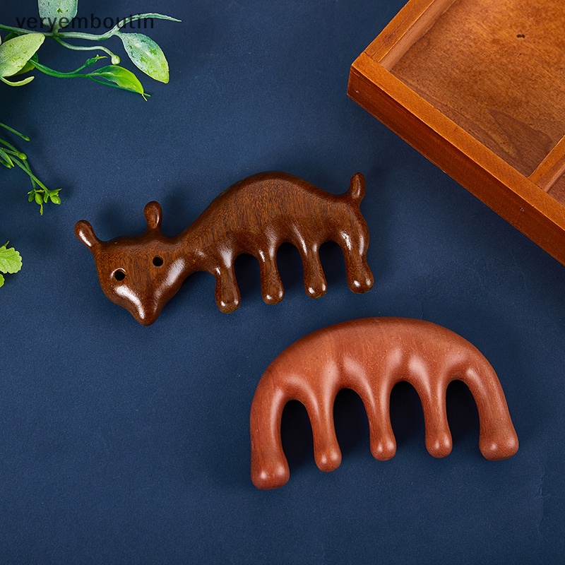 Lược Gỗ Mát Xa Da Đầu Tiện Dụng