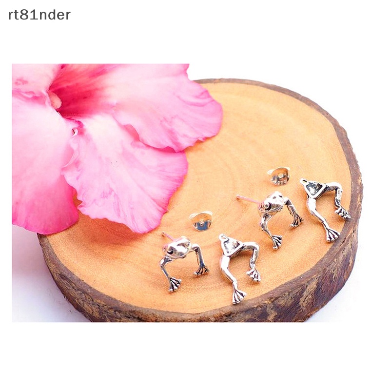 1 Đôi Bông Tai Hình Chú Ếch Phong Cách Gothic Thời Trang Cho Nữ Y2k