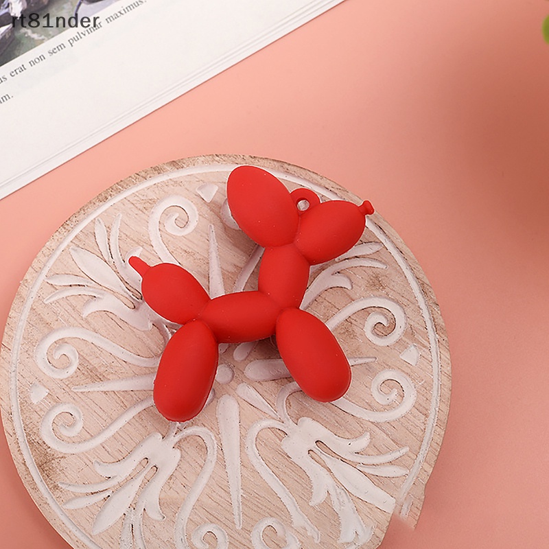 Rt Móc Khóa Hình Chú Chó Và Bong Bóng Dễ Thương Thời Trang