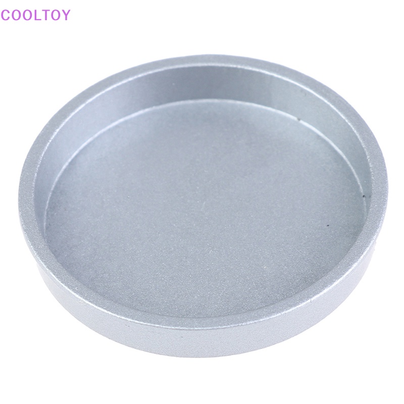 Khay Tròn Mini Bằng Kim Loại 1: 12 Trang Trí Nhà Búp Bê