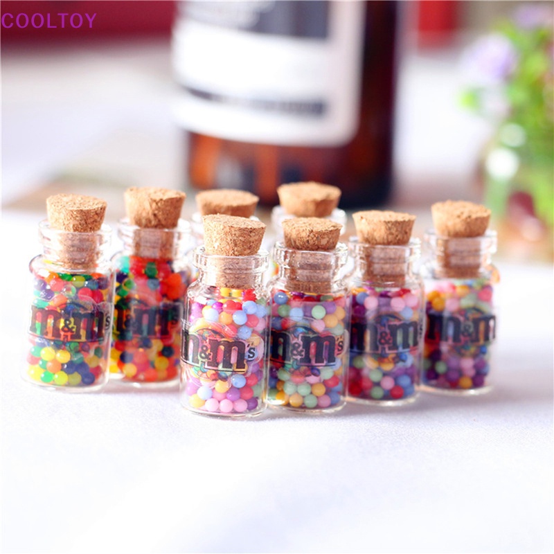 Cooltoy Set 3 Chai Kẹo Mini Đồ Chơi Nhà Bếp Trang Trí Nhà Búp Bê HOT