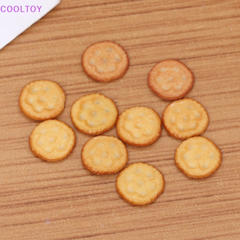Cooltoy Mô Hình Bánh Quy Mini Tỉ Lệ 1 / 6 Kèm Hộp Đựng Trang Trí Nhà Búp Bê