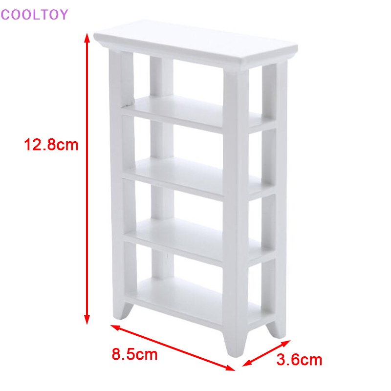 Mô Hình Kệ Sách 1: 12 Dùng Để Trang Trí Nhà Búp Bê