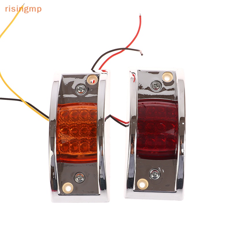 FENDER Đèn LED Đánh Dấu Hai Bên Màu Hổ Phách Đỏ Cho Xe Hơi Xe Tải RV Caravan