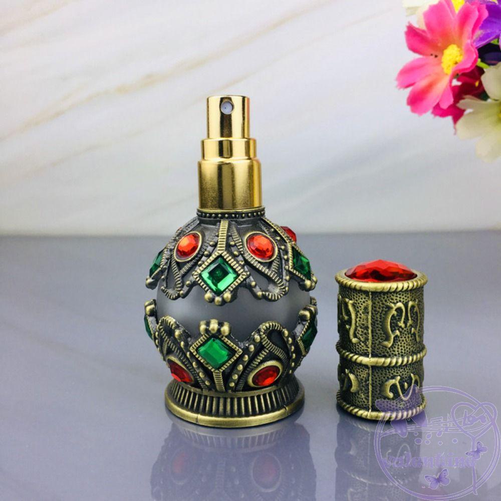 Chai Xịt Nước Hoa Aventine Mini Bằng Thủy Tinh Sang Trọng Có Thể Bơm Lại Phong Cách Ả Rập Cổ Điển