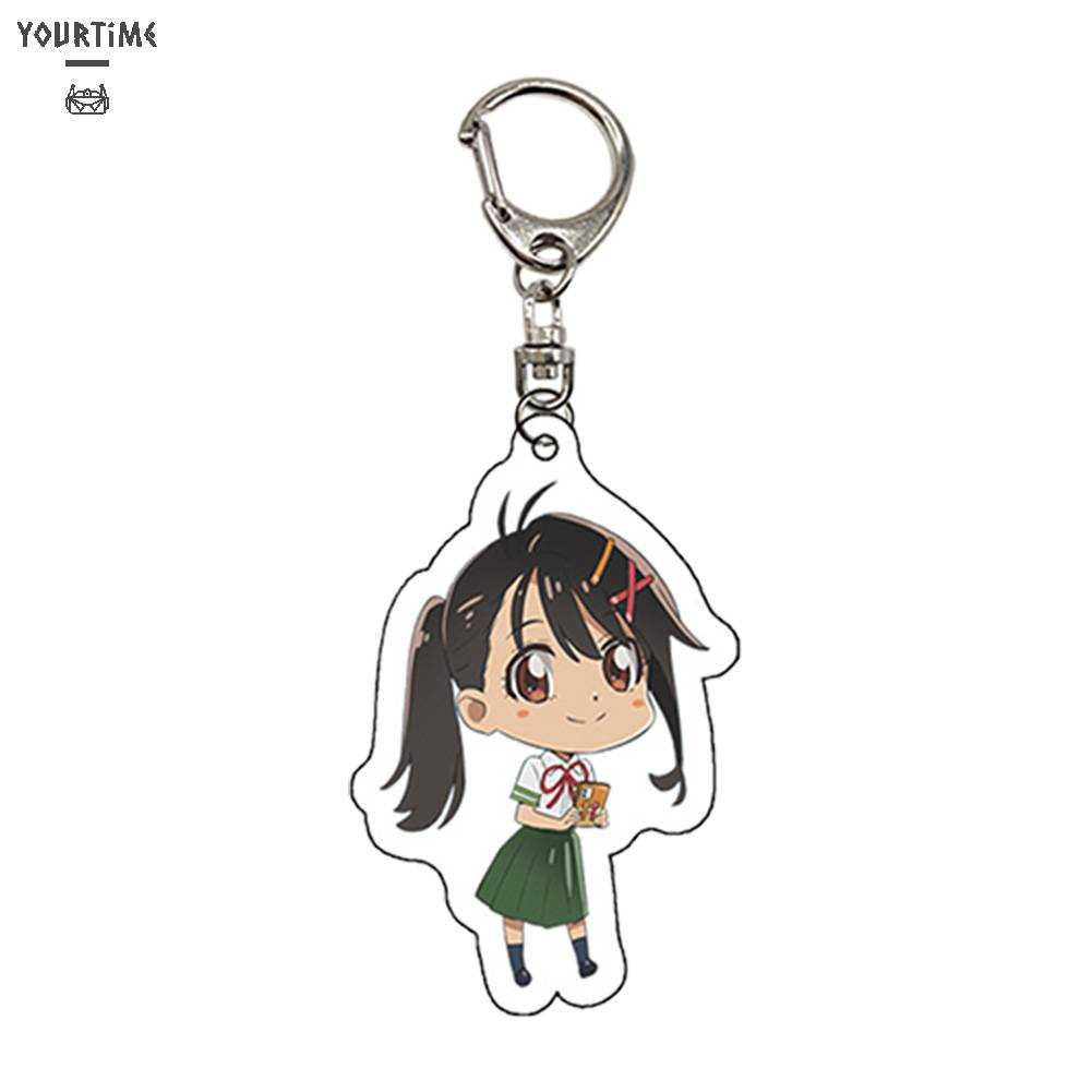 Móc Chìa Khóa Bằng Acrylic In Chữ Suzume No Tojimari Dễ Thương