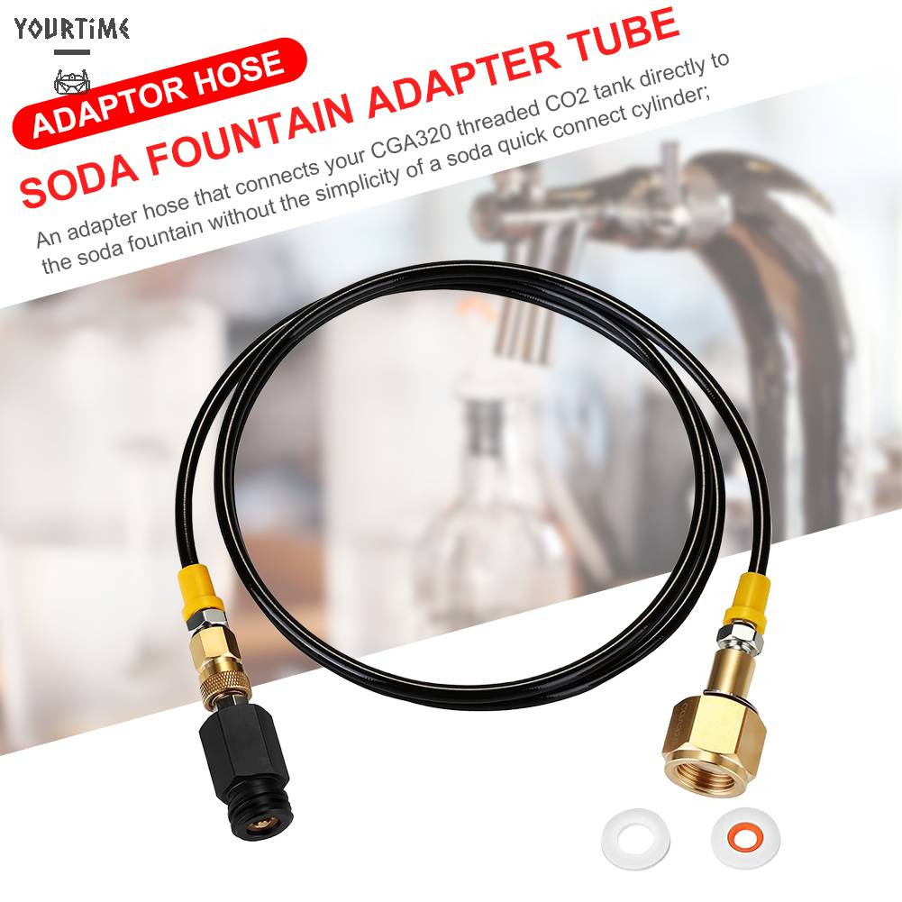 Bộ Chuyển Đổi CO2 Chống Rỉ Sét Cho Bình Nước Soda CO2