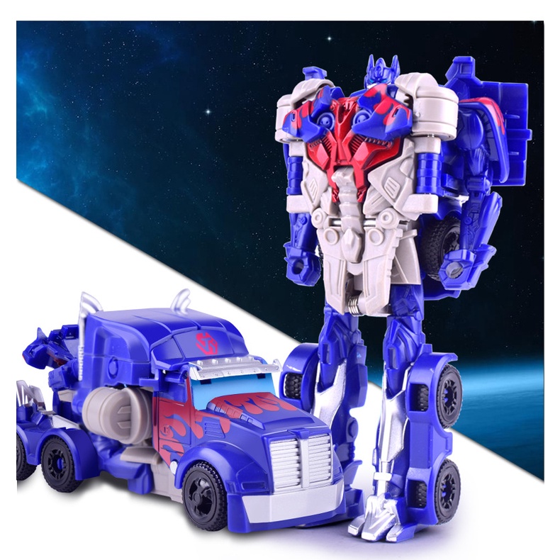 Đồ chơi lắp ghép robot biến hình Optimus Prime độc đáo