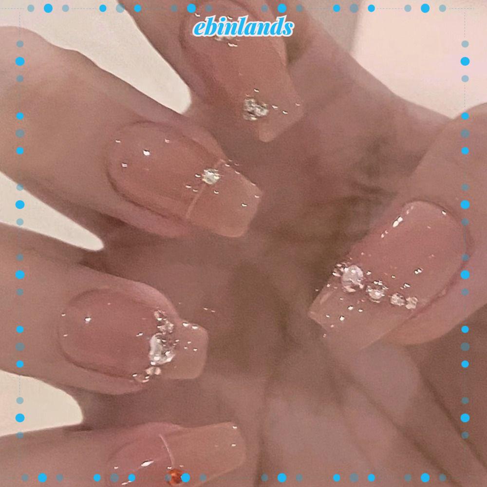 Bộ 24 Móng Tay Giả Che Phủ Toàn Diện Dành Cho Múa Ba Lê DIY